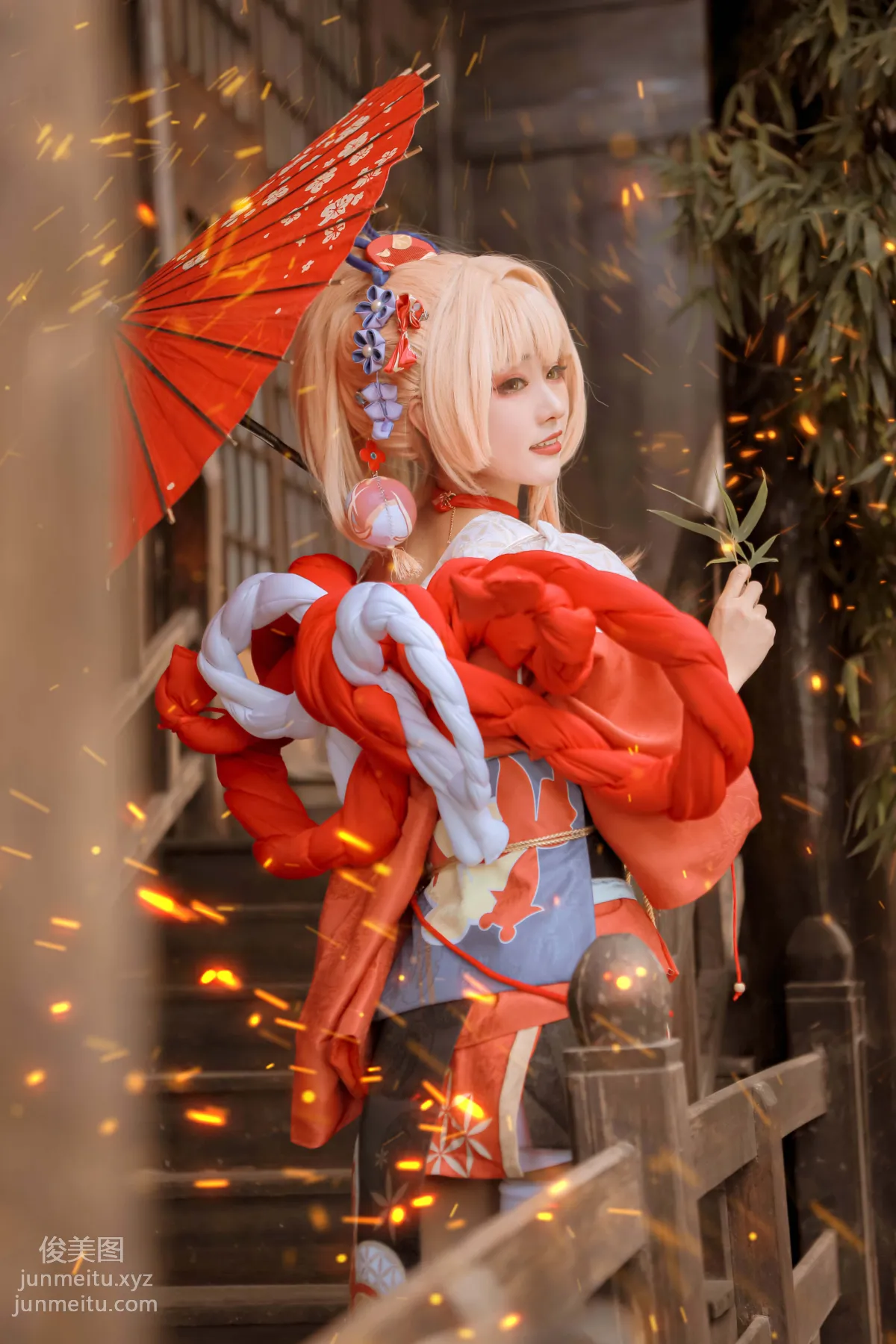 [YiTuYu] 2022.02.04 Genshin Impact Yoimiya COS Xiao Long photo 23