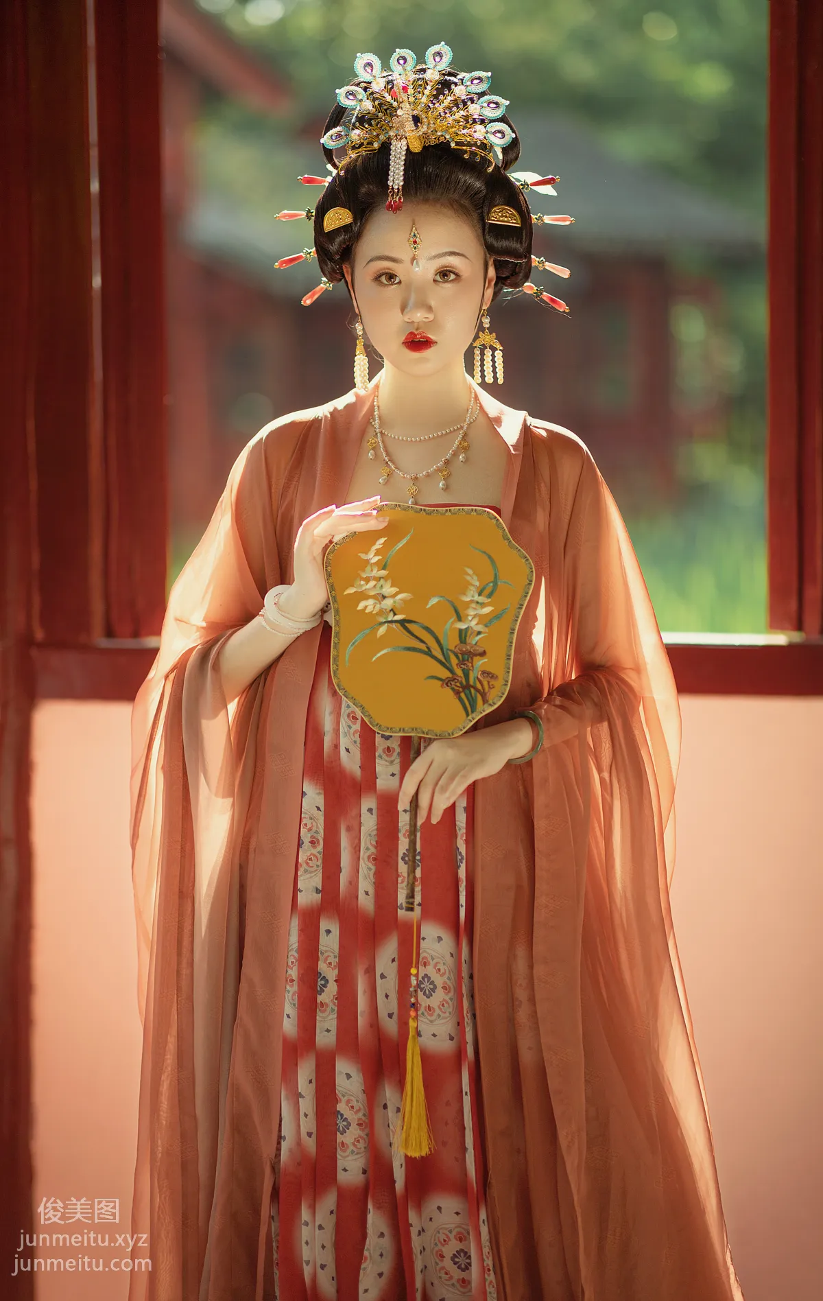 [YiTuYu] 2022.02.05 Tang Dynasty Peony Yumianmian o photo 2