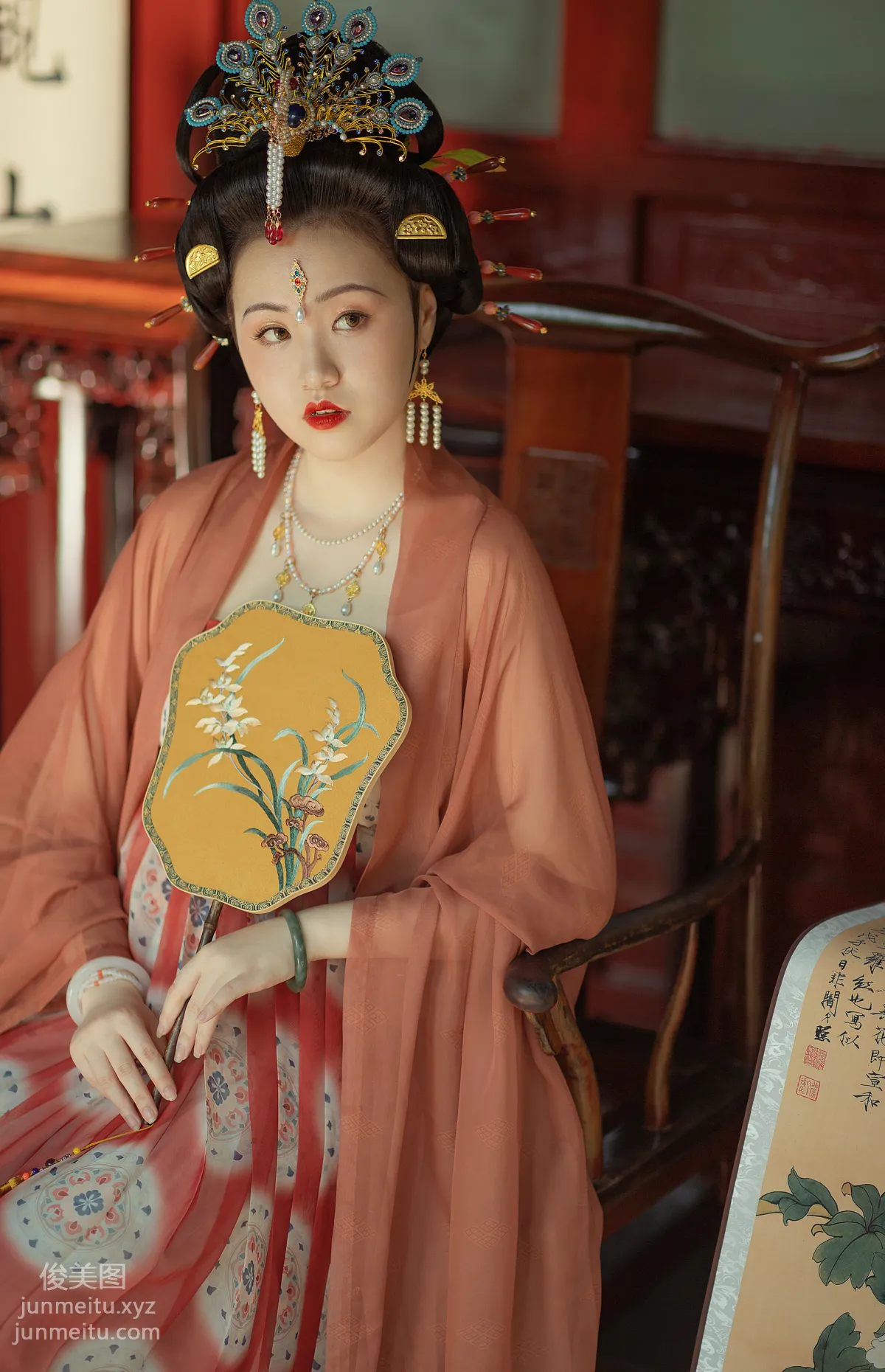 [YiTuYu] 2022.02.05 Tang Dynasty Peony Yumianmian o photo 4