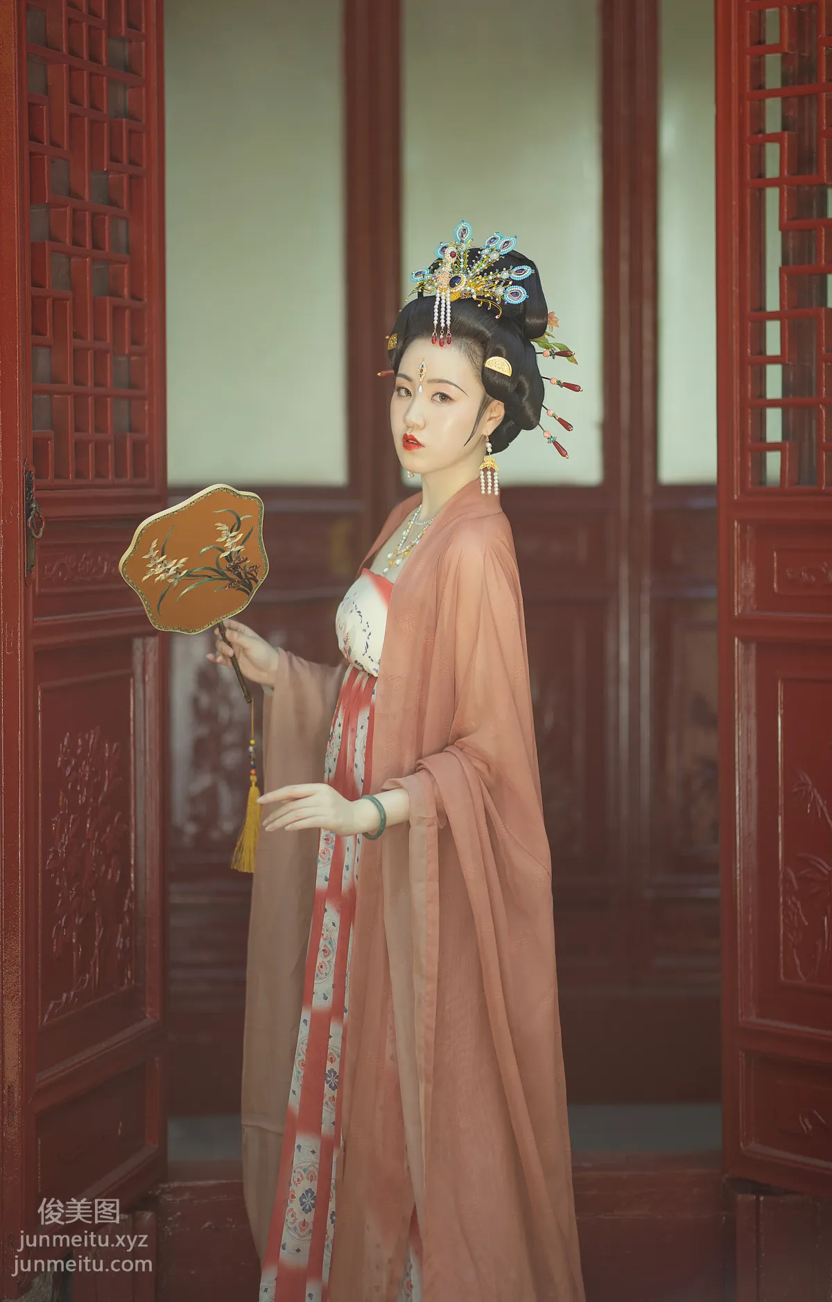 [YiTuYu] 2022.02.05 Tang Dynasty Peony Yumianmian o photo 5