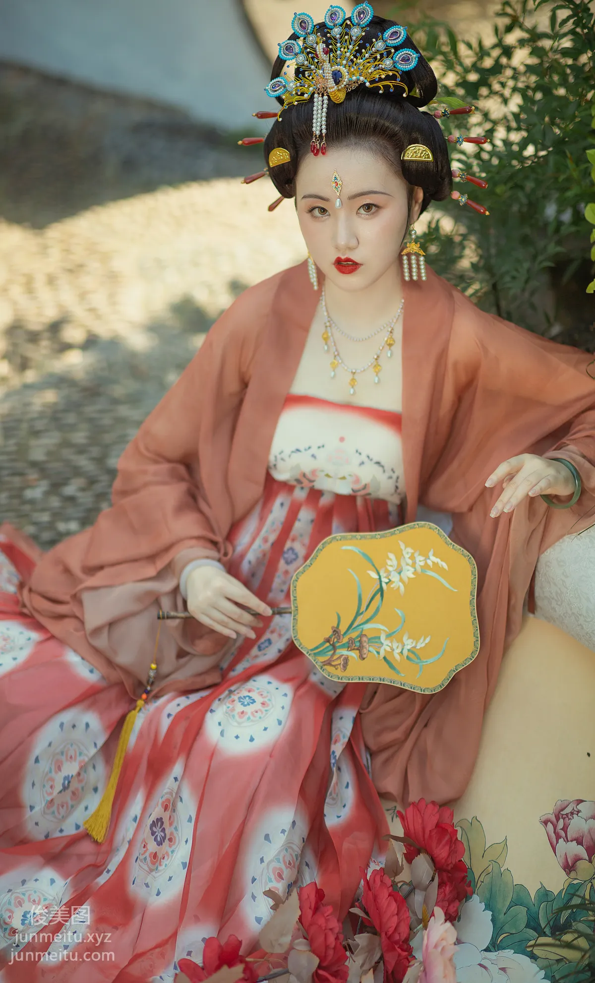 [YiTuYu] 2022.02.05 Tang Dynasty Peony Yumianmian o photo 6