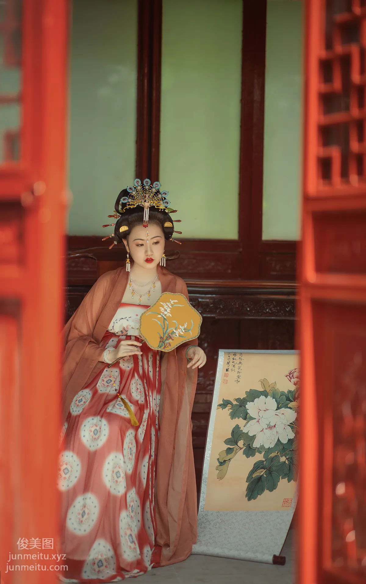 [YiTuYu] 2022.02.05 Tang Dynasty Peony Yumianmian o photo 7