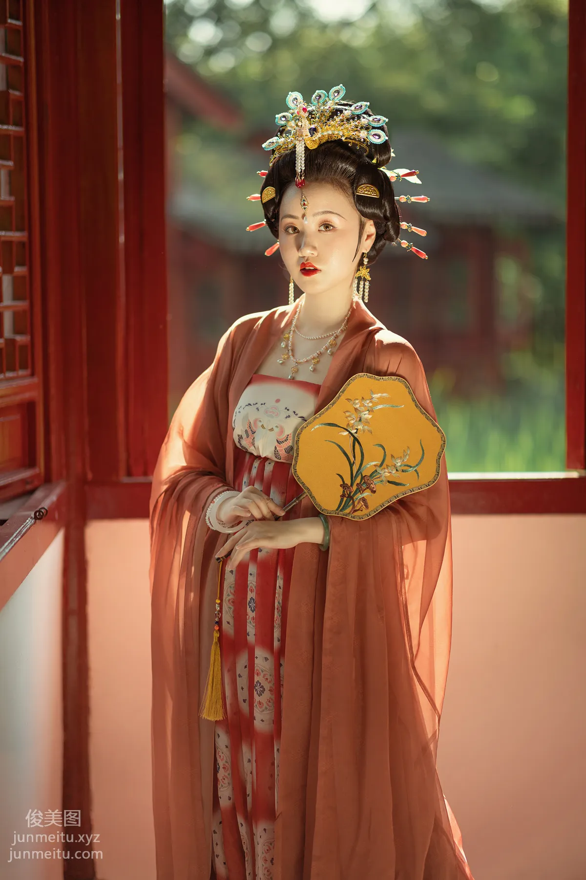 [YiTuYu] 2022.02.05 Tang Dynasty Peony Yumianmian o photo 8