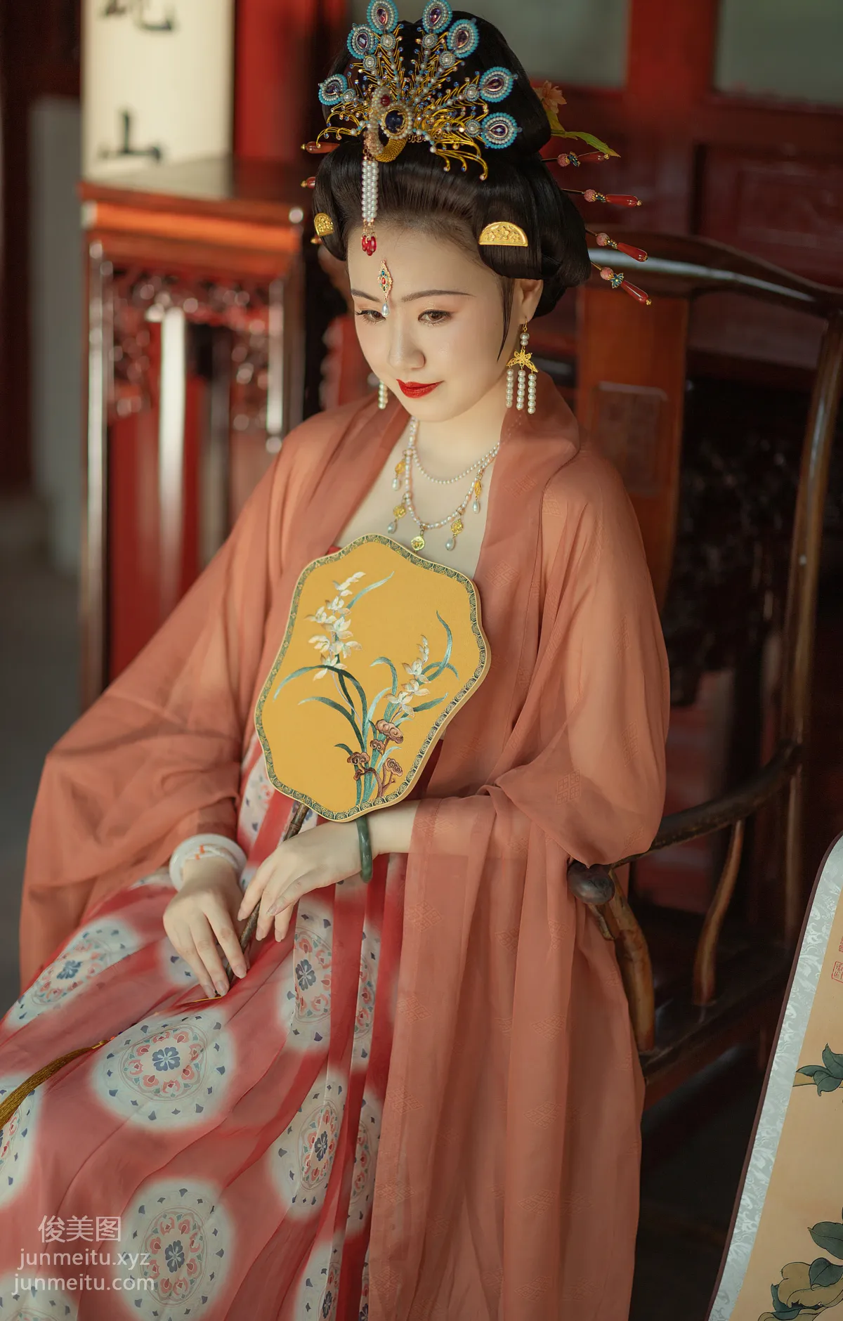 [YiTuYu] 2022.02.05 Tang Dynasty Peony Yumianmian o photo 9