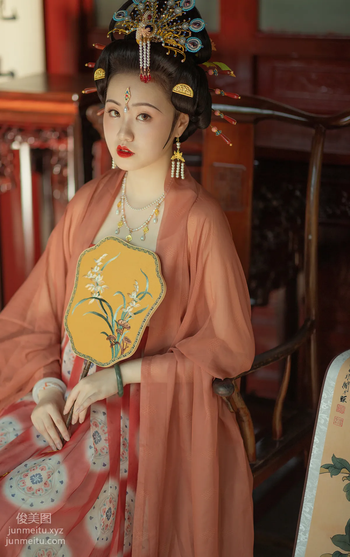 [YiTuYu] 2022.02.05 Tang Dynasty Peony Yumianmian o photo 11