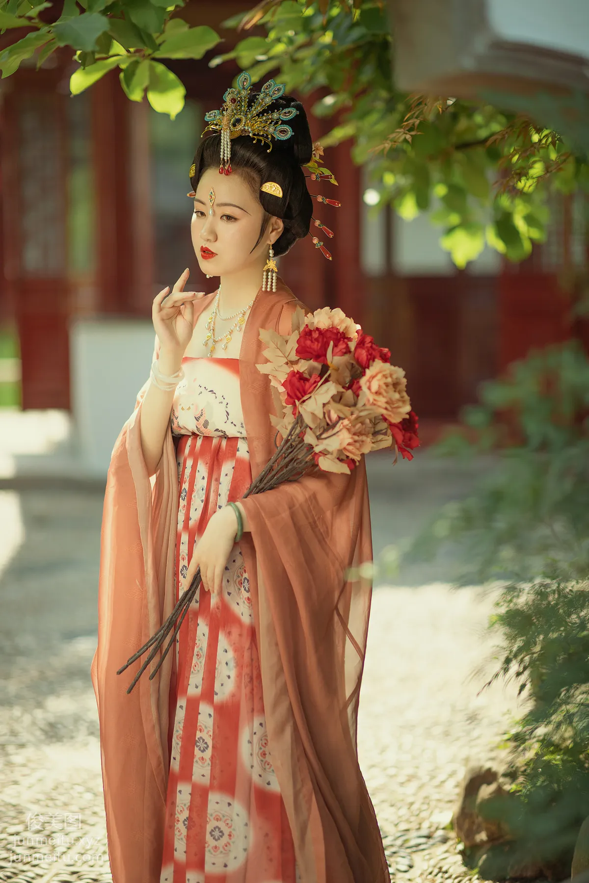 [YiTuYu] 2022.02.05 Tang Dynasty Peony Yumianmian o photo 12