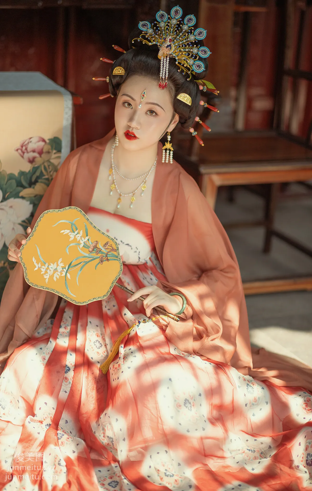 [YiTuYu] 2022.02.05 Tang Dynasty Peony Yumianmian o photo 14