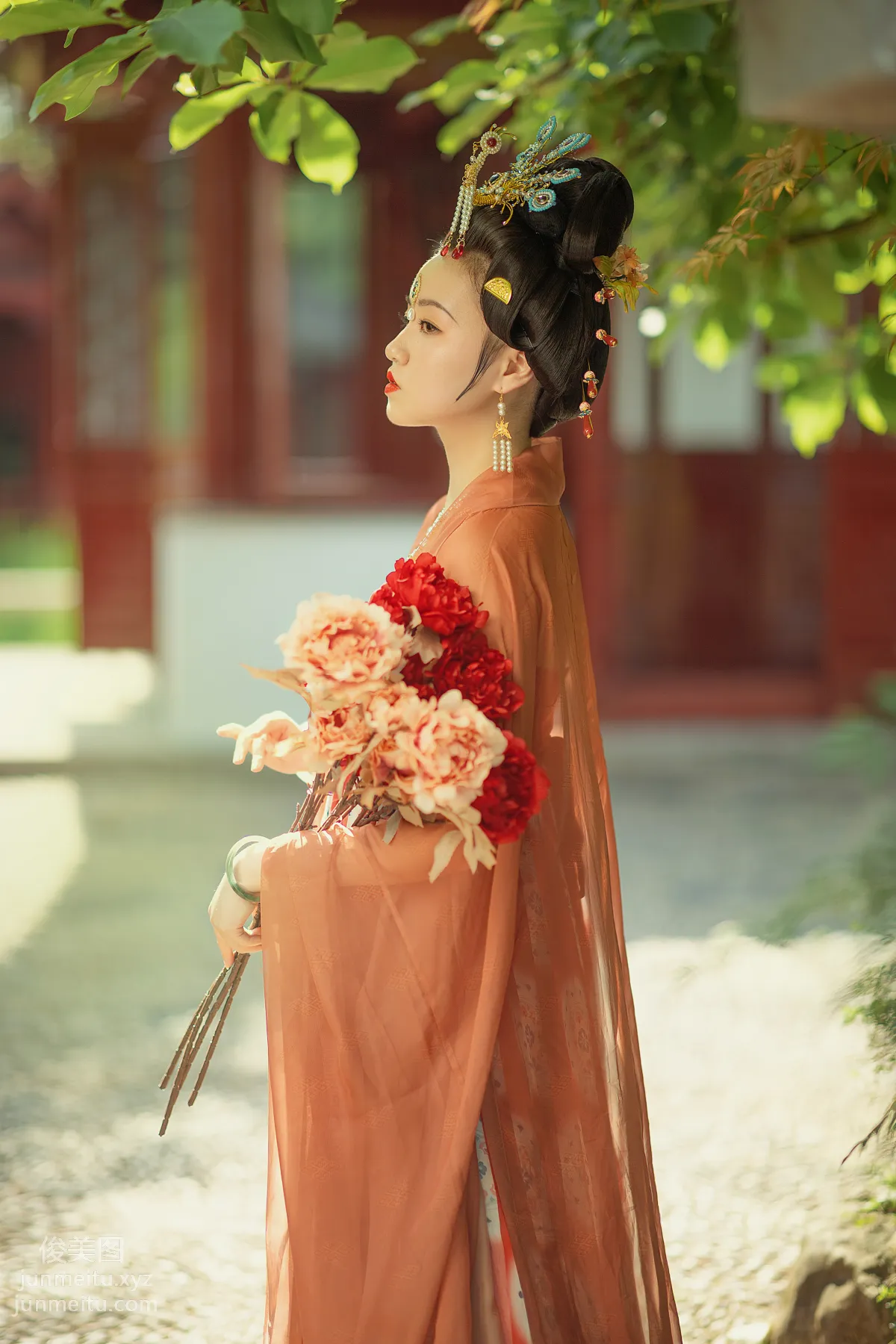 [YiTuYu] 2022.02.05 Tang Dynasty Peony Yumianmian o photo 19