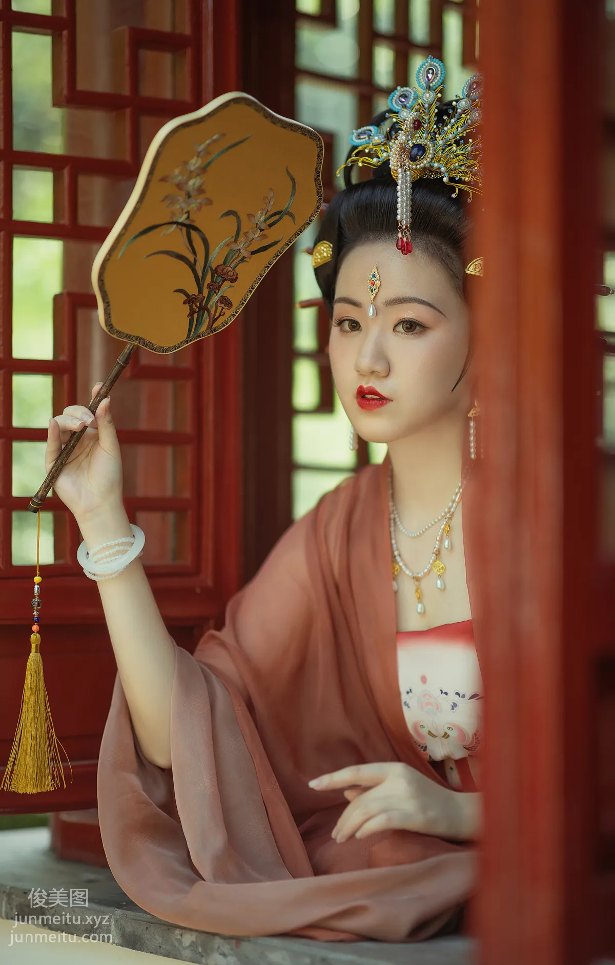 [YiTuYu] 2022.02.05 Tang Dynasty Peony Yumianmian o photo 24