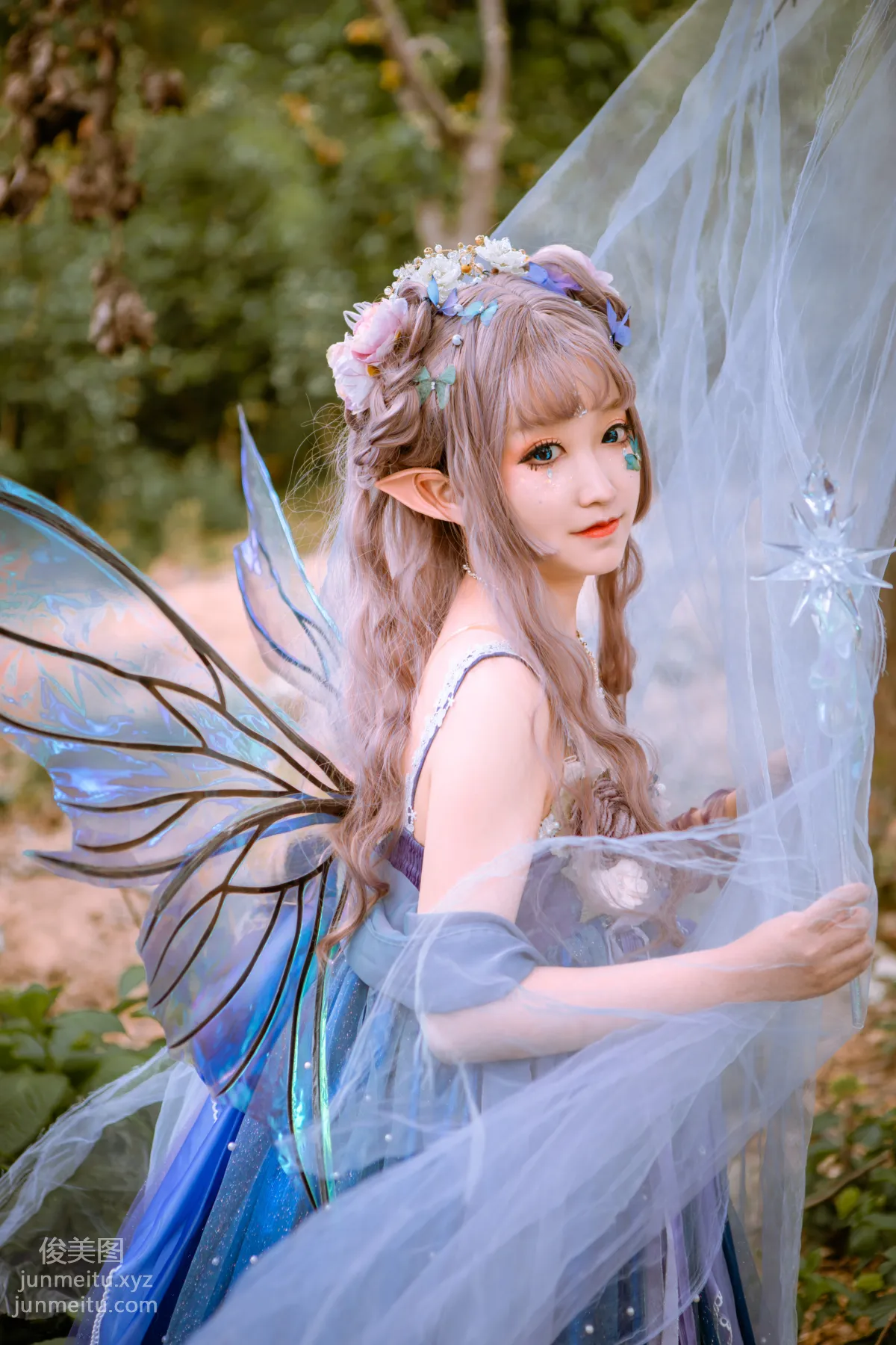 [YiTuYu] 2022.02.11 Elf Flower Season Zhongyu KUSHINA-MIO photo 2