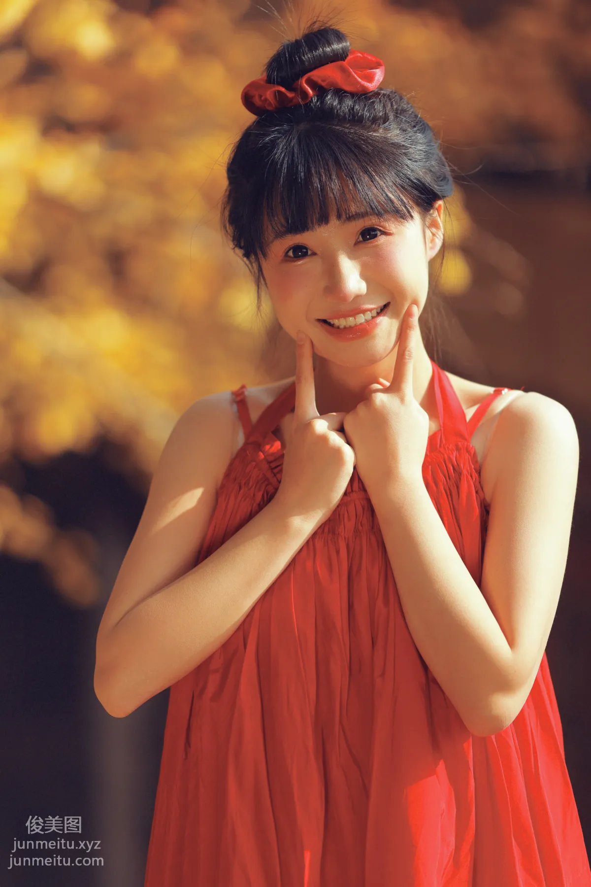 [YiTuYu] 2022.02.16 A Touch of Red in Winter Zhouxiao Tuya photo 3