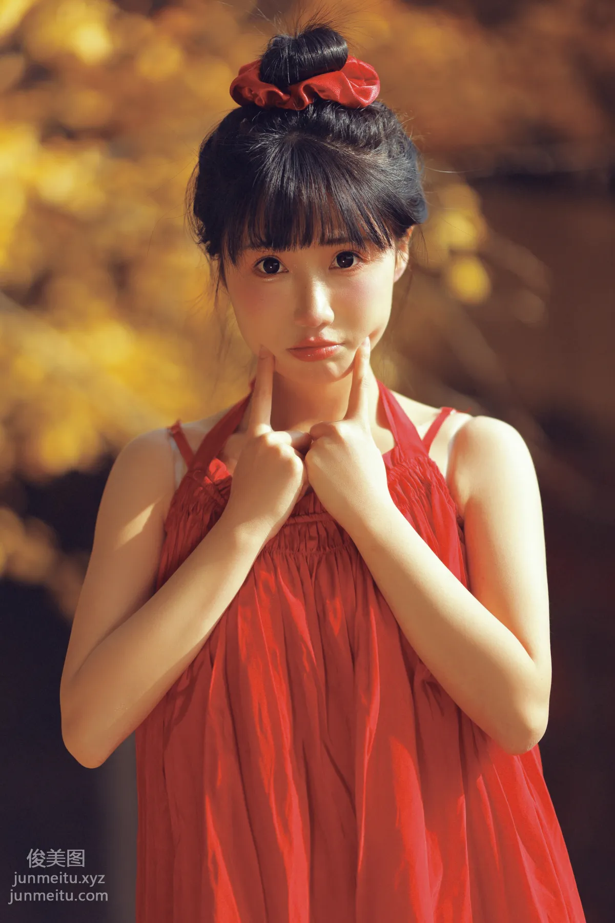 [YiTuYu] 2022.02.16 A Touch of Red in Winter Zhouxiao Tuya photo 6