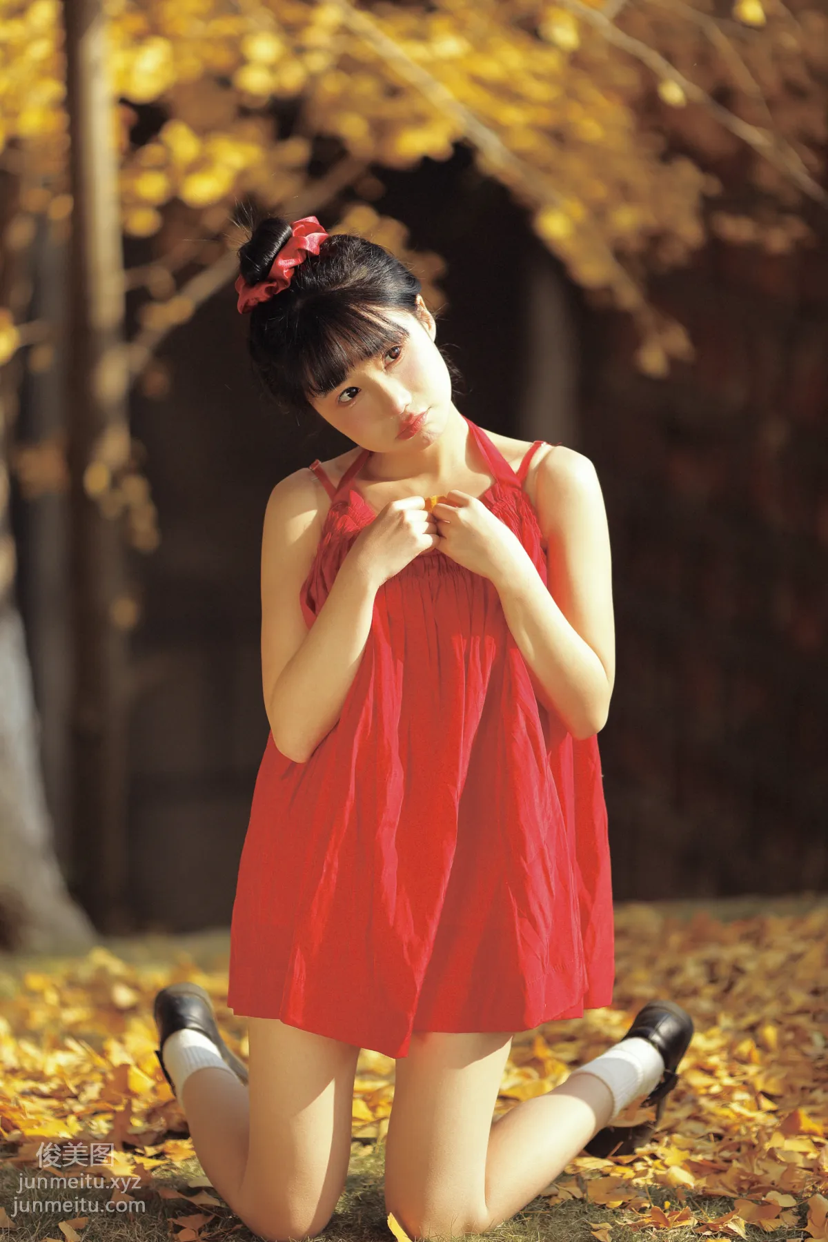 [YiTuYu] 2022.02.16 A Touch of Red in Winter Zhouxiao Tuya photo 8