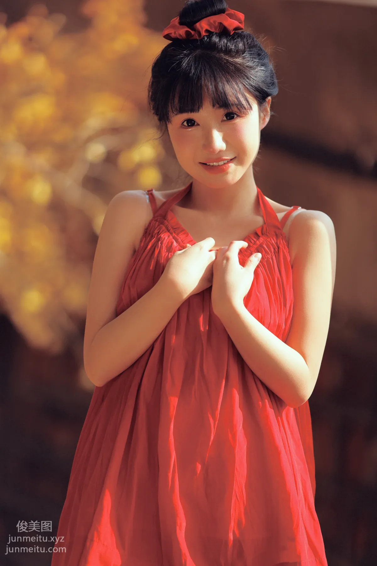 [YiTuYu] 2022.02.16 A Touch of Red in Winter Zhouxiao Tuya photo 12