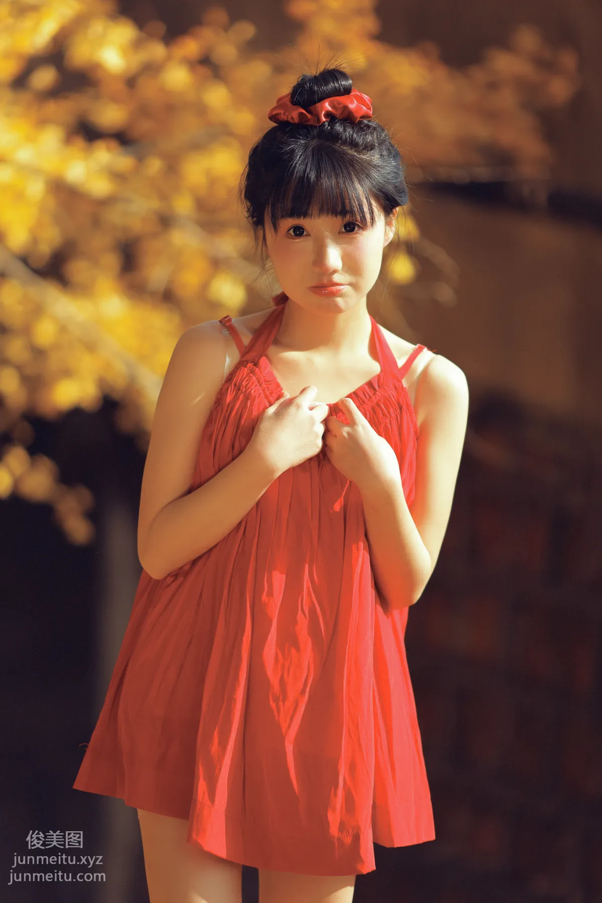 [YiTuYu] 2022.02.16 A Touch of Red in Winter Zhouxiao Tuya photo 16