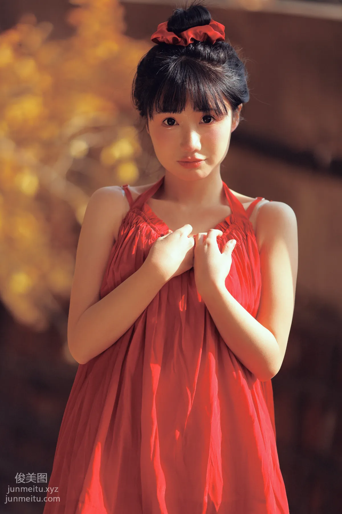 [YiTuYu] 2022.02.16 A Touch of Red in Winter Zhouxiao Tuya photo 18