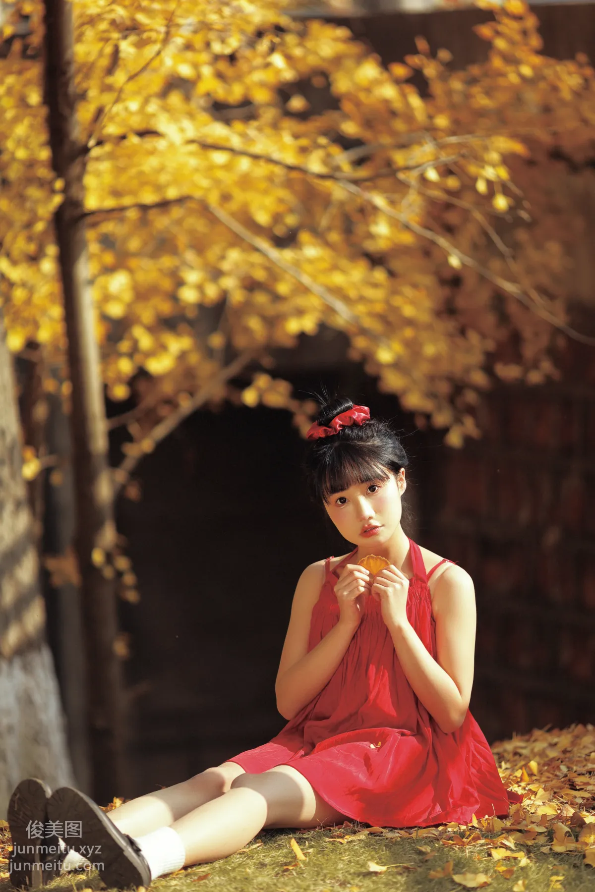 [YiTuYu] 2022.02.16 A Touch of Red in Winter Zhouxiao Tuya photo 20