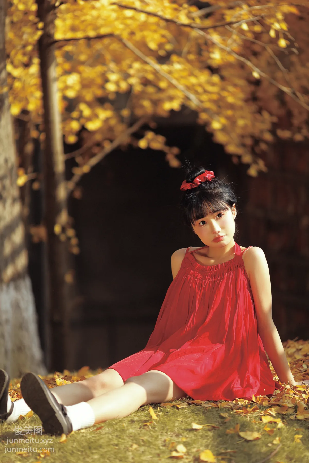 [YiTuYu] 2022.02.16 A Touch of Red in Winter Zhouxiao Tuya photo 24