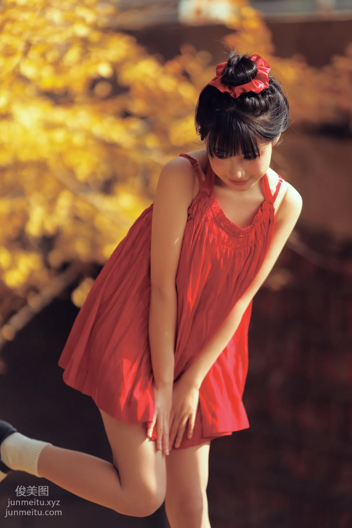 [YiTuYu] 2022.02.16 A Touch of Red in Winter Zhouxiao Tuya photo 28