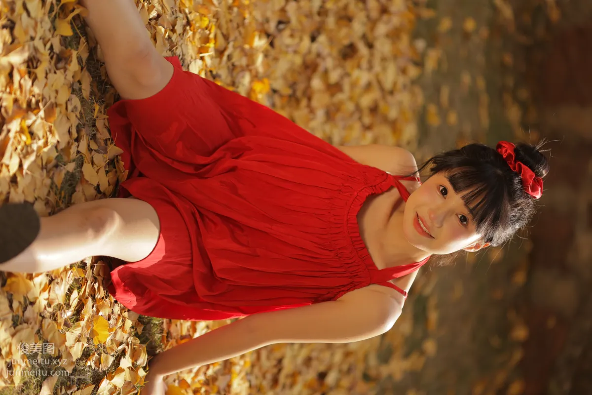 [YiTuYu] 2022.02.16 A Touch of Red in Winter Zhouxiao Tuya photo 31