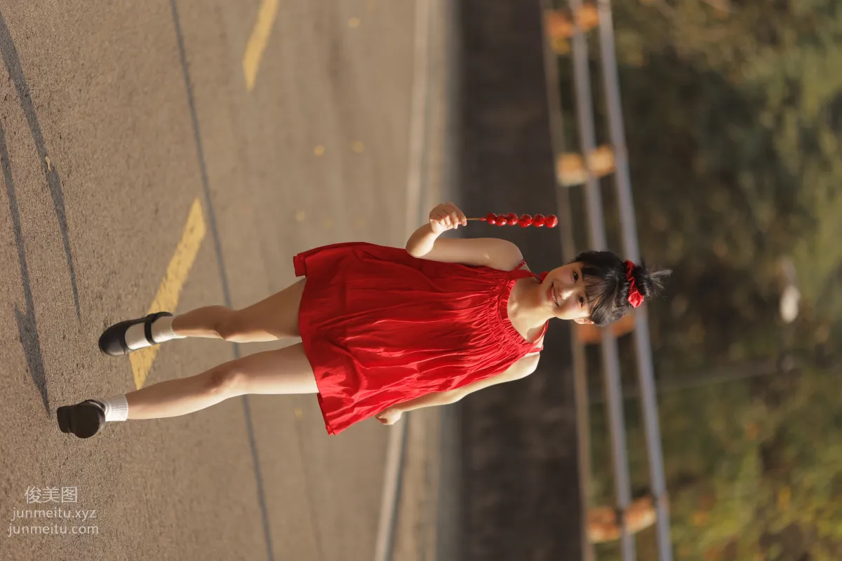 [YiTuYu] 2022.02.16 A Touch of Red in Winter Zhouxiao Tuya photo 38