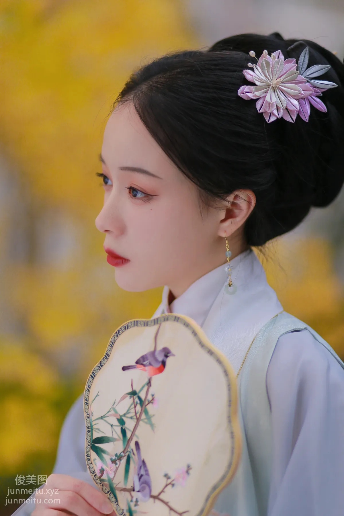 [YiTuYu] 2022.02.17 Ginkgo Song Huaze Ruanruan photo 3
