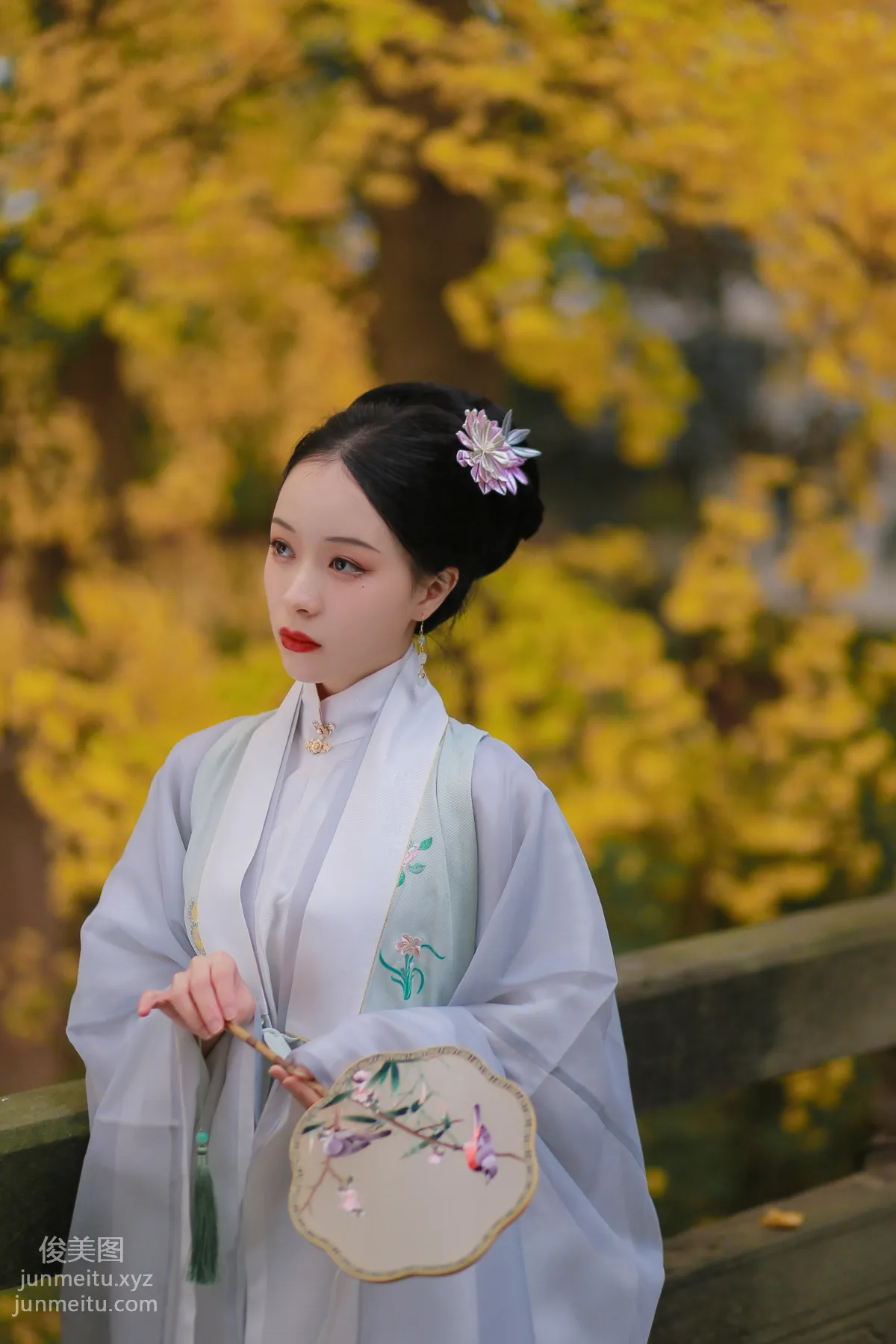 [YiTuYu] 2022.02.17 Ginkgo Song Huaze Ruanruan photo 4