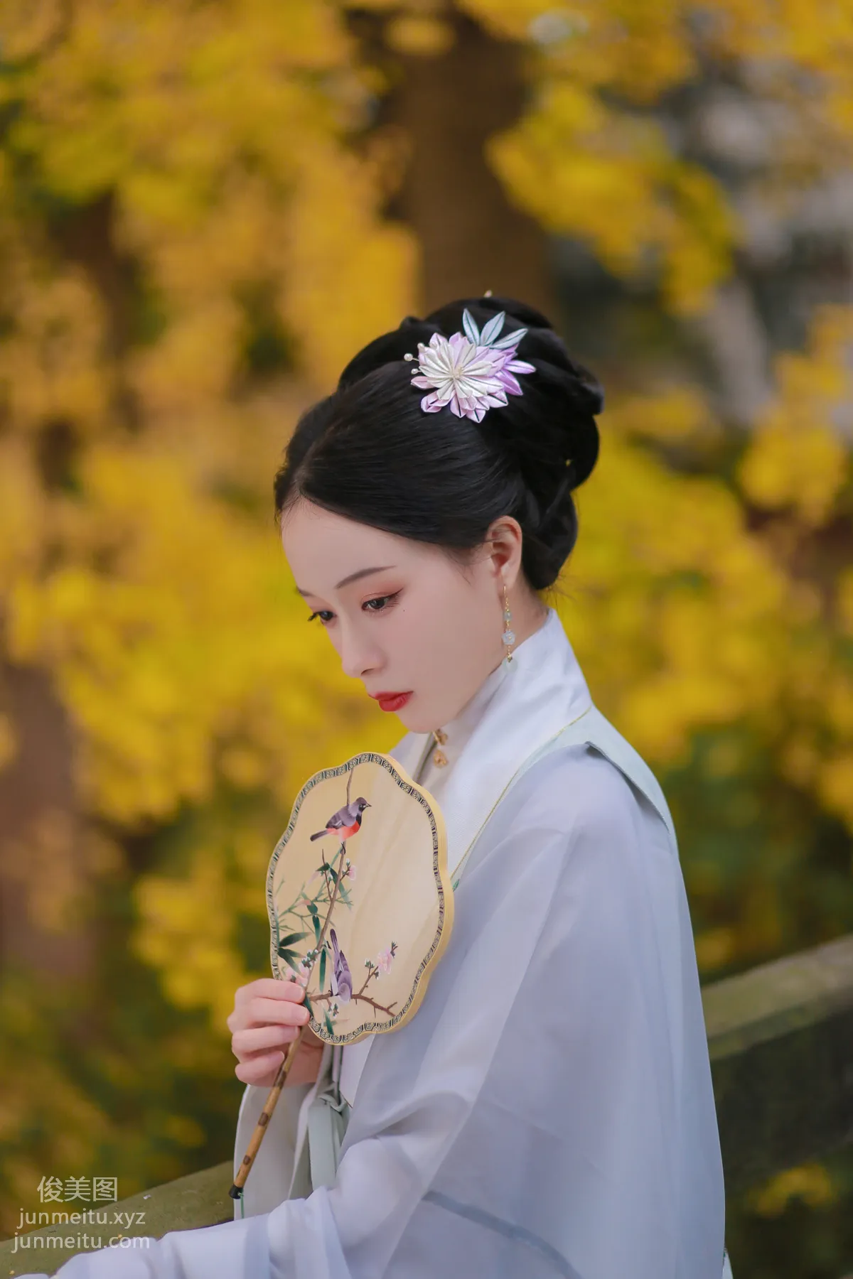 [YiTuYu] 2022.02.17 Ginkgo Song Huaze Ruanruan photo 5