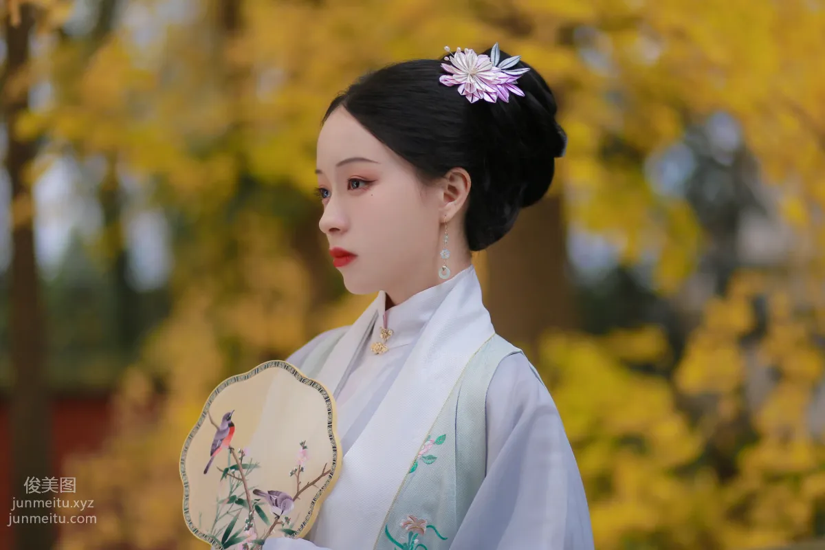 [YiTuYu] 2022.02.17 Ginkgo Song Huaze Ruanruan photo 7
