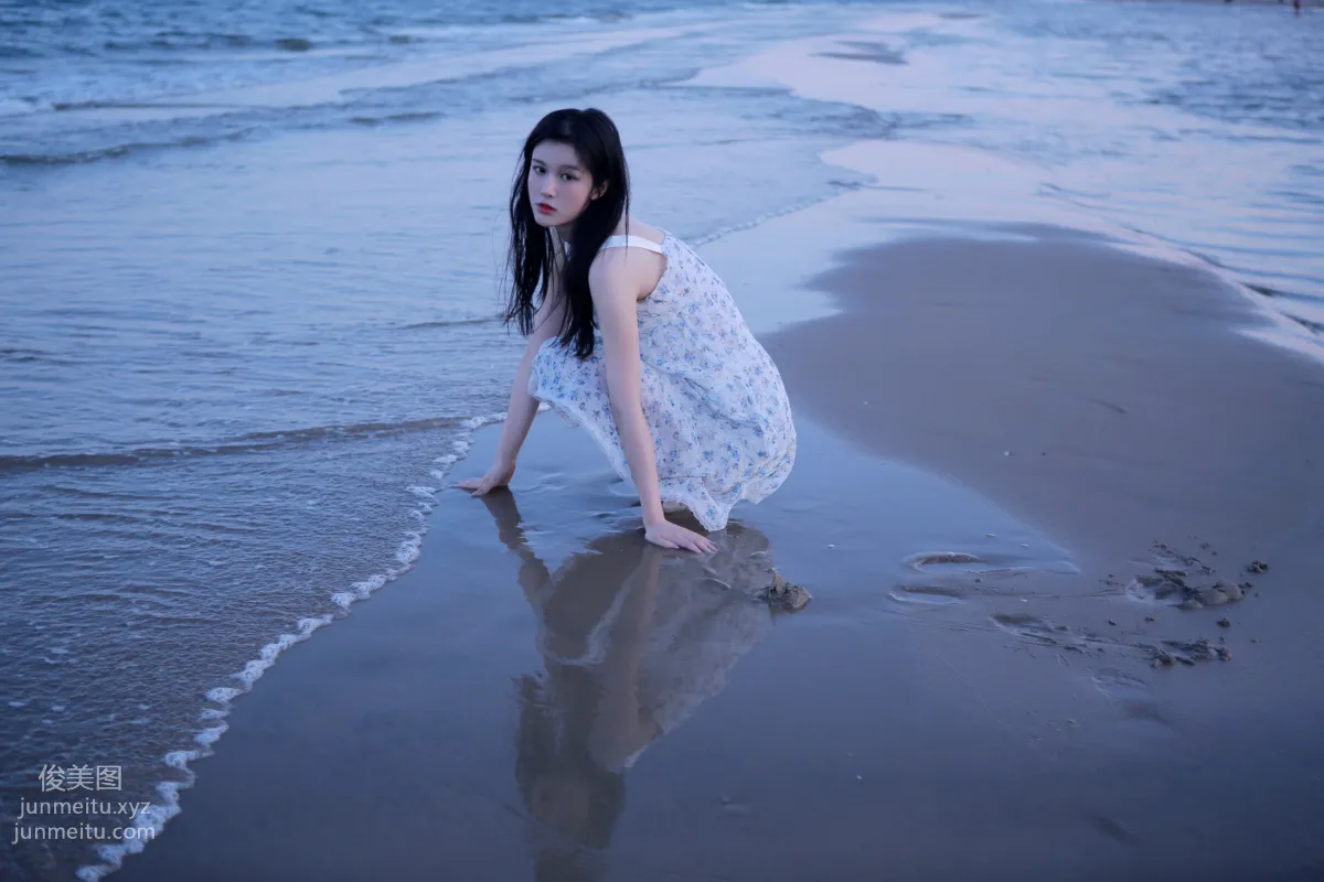 [YiTuYu] 2022.05.15 Very Close to the Sea Shangyuqian Momooly photo 15