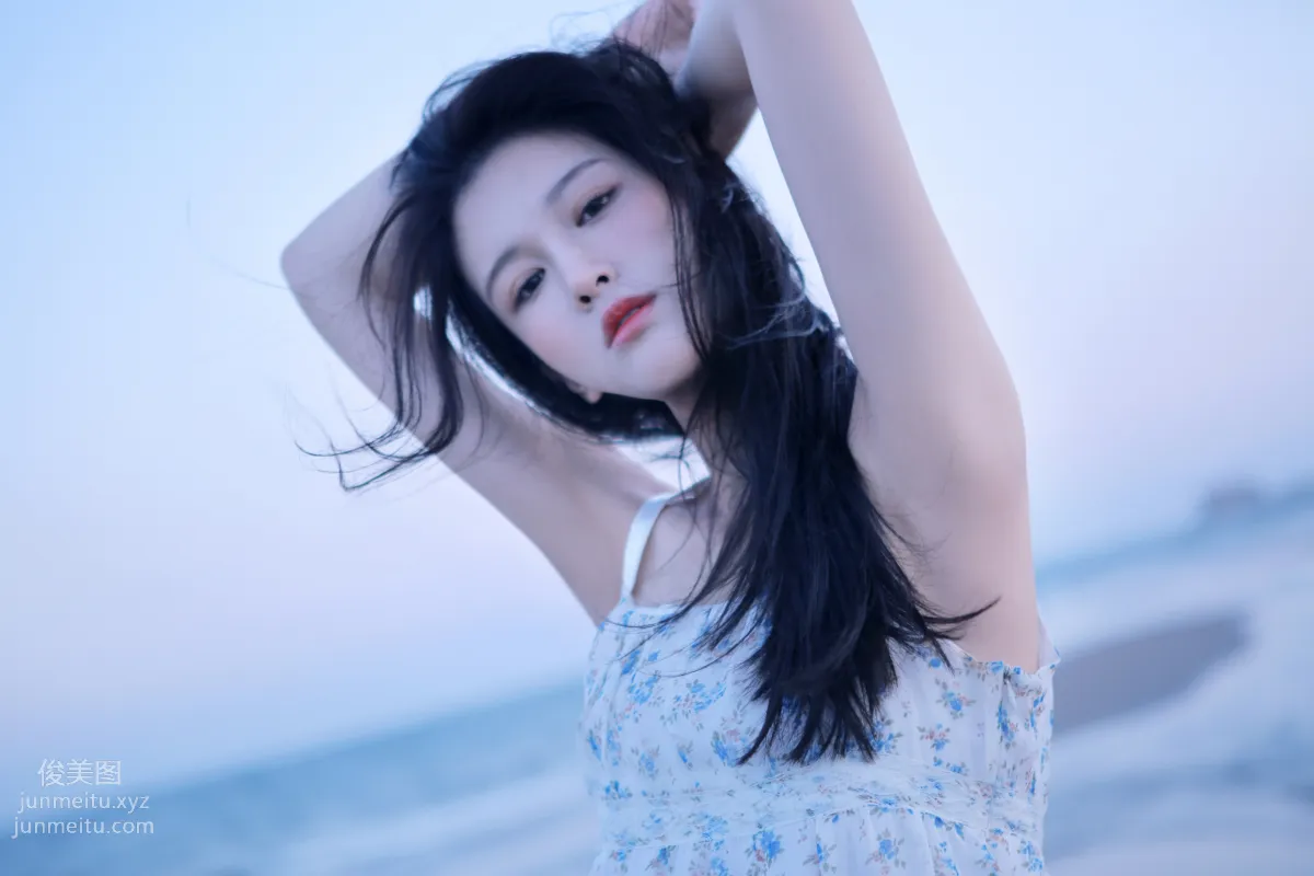 [YiTuYu] 2022.05.15 Very Close to the Sea Shangyuqian Momooly photo 23