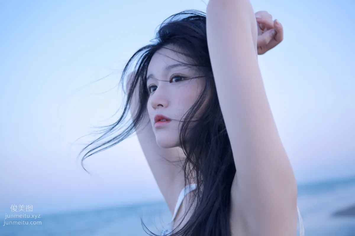 [YiTuYu] 2022.05.15 Very Close to the Sea Shangyuqian Momooly photo 24