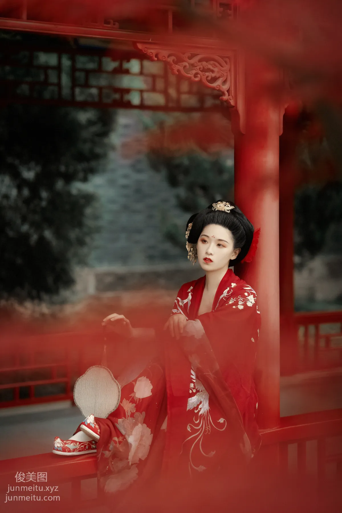 [YiTuYu] 2022.05.18 Passing Huaqing Palace, Miaomiao Jiade Xiaoyu Gan photo 22