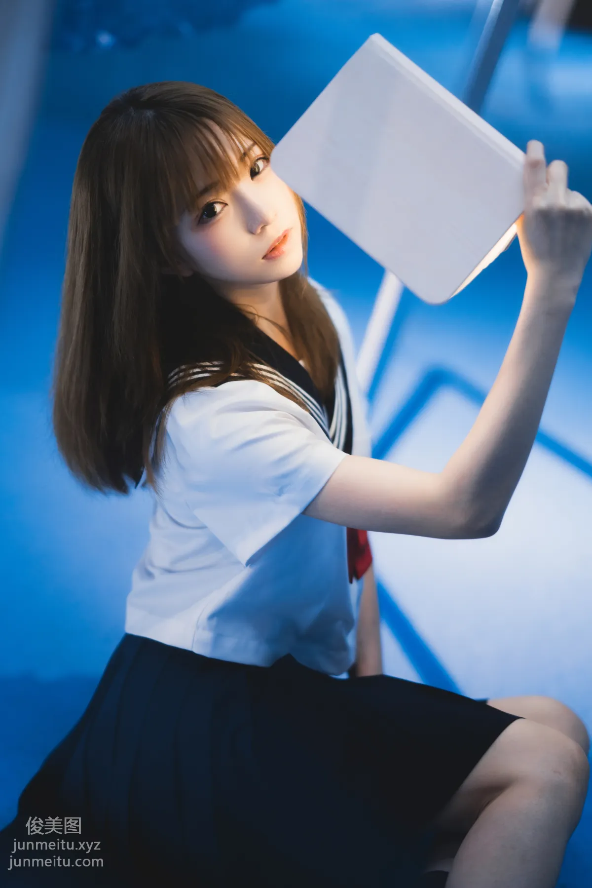 [YiTuYu] 2022.05.20 Seven Tenths Blue, Kitaro Qi Tailang photo 4