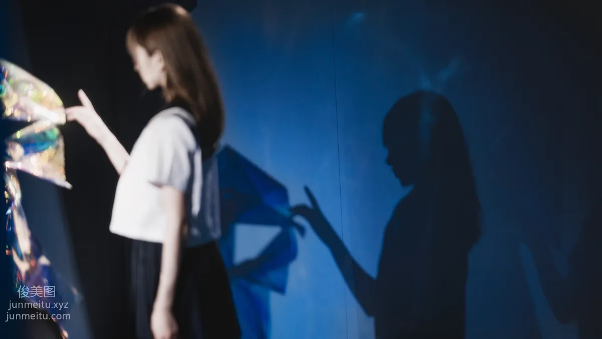 [YiTuYu] 2022.05.20 Seven Tenths Blue, Kitaro Qi Tailang photo 15