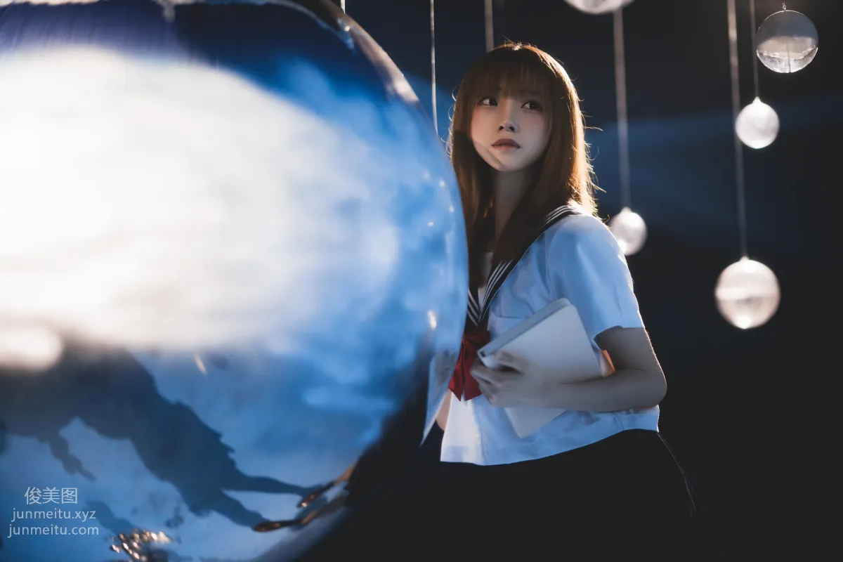 [YiTuYu] 2022.05.20 Seven Tenths Blue, Kitaro Qi Tailang photo 28