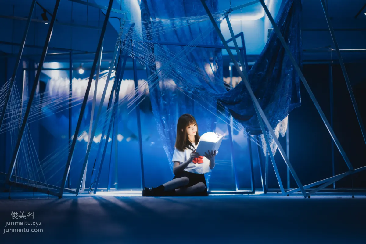 [YiTuYu] 2022.05.20 Seven Tenths Blue, Kitaro Qi Tailang photo 31