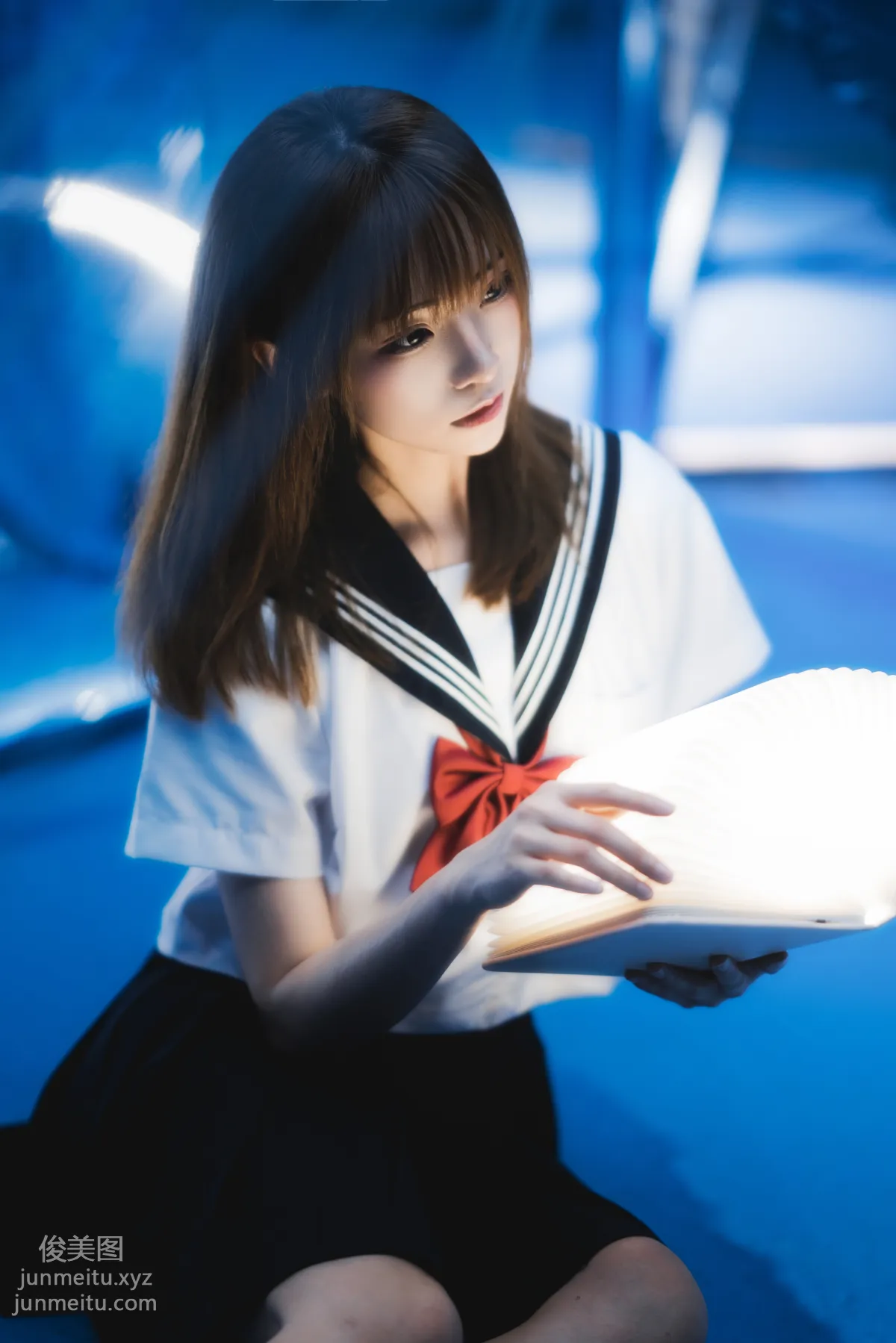 [YiTuYu] 2022.05.20 Seven Tenths Blue, Kitaro Qi Tailang photo 32