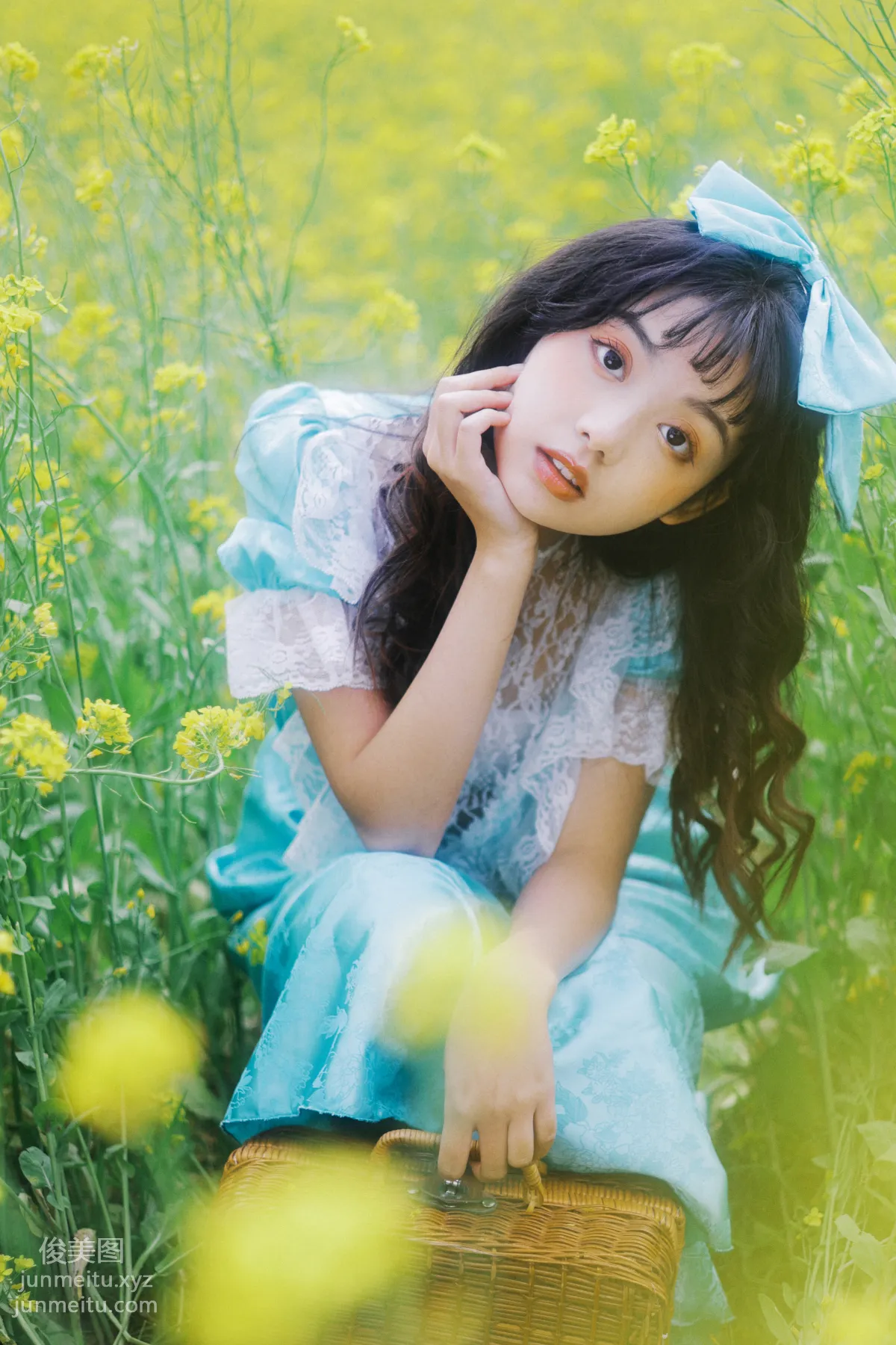 [YiTuYu] 2022.05.26 Yellow Flower Sea Qianqian photo 4