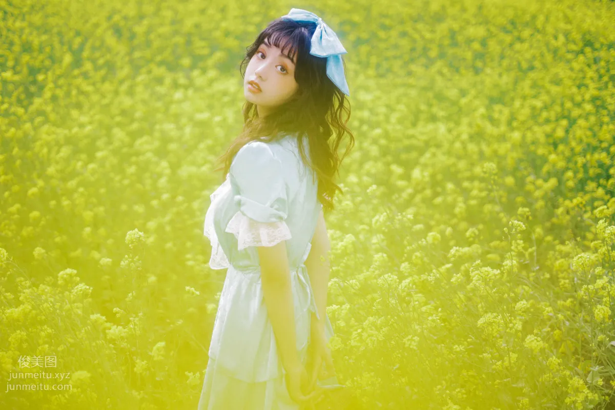 [YiTuYu] 2022.05.26 Yellow Flower Sea Qianqian photo 5