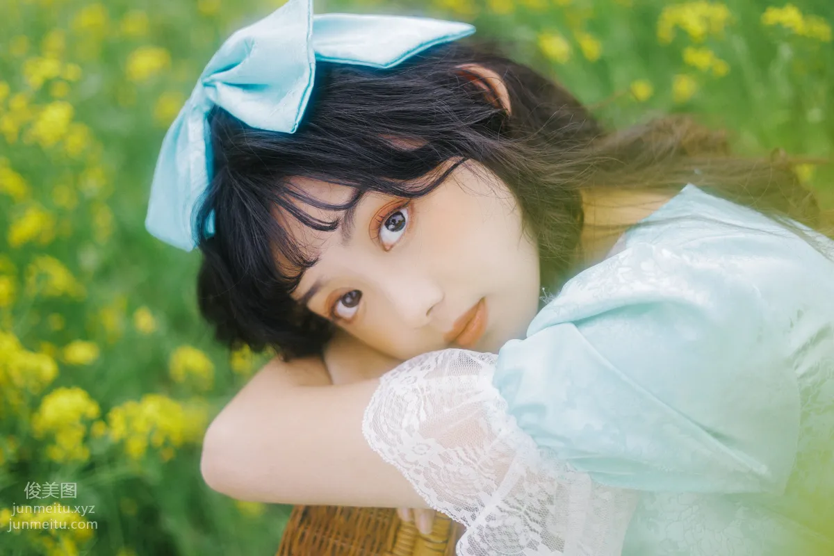 [YiTuYu] 2022.05.26 Yellow Flower Sea Qianqian photo 6