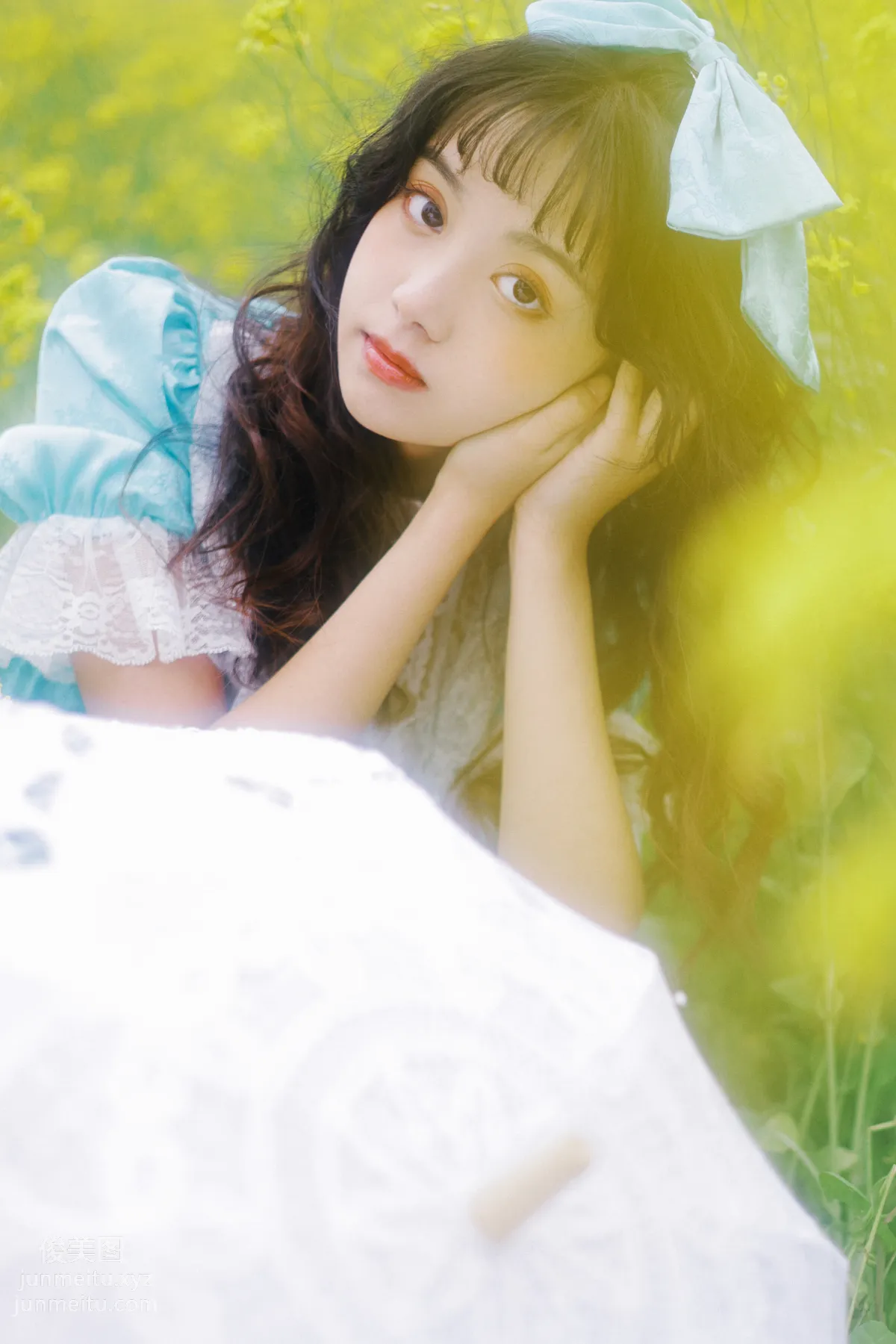 [YiTuYu] 2022.05.26 Yellow Flower Sea Qianqian photo 8