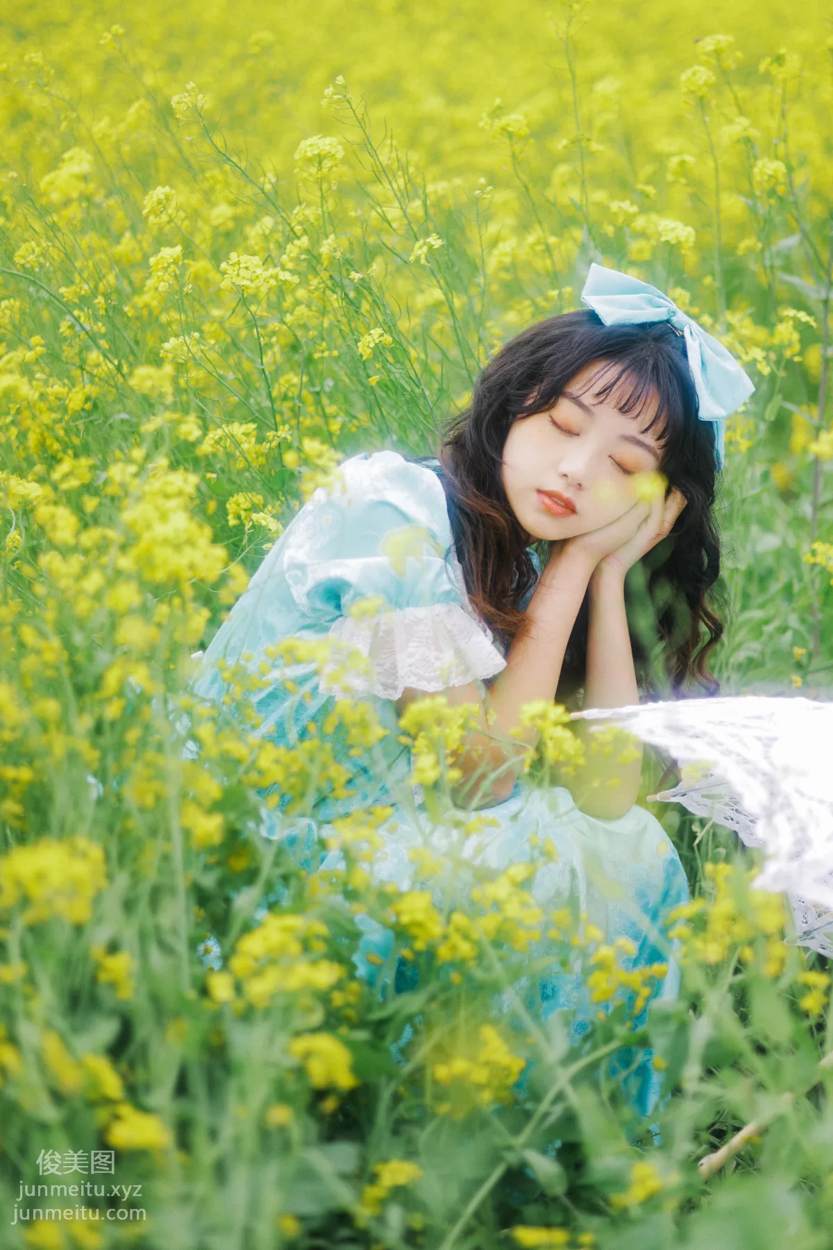 [YiTuYu] 2022.05.26 Yellow Flower Sea Qianqian photo 9