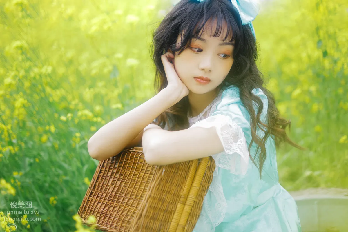 [YiTuYu] 2022.05.26 Yellow Flower Sea Qianqian photo 18