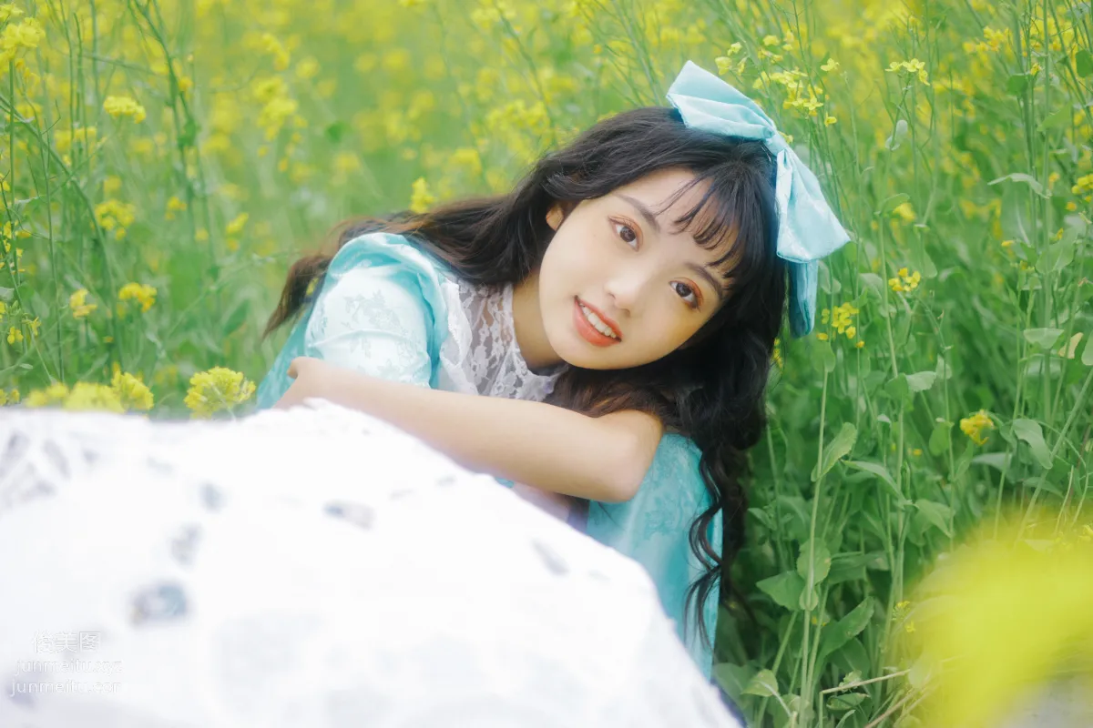 [YiTuYu] 2022.05.26 Yellow Flower Sea Qianqian photo 19