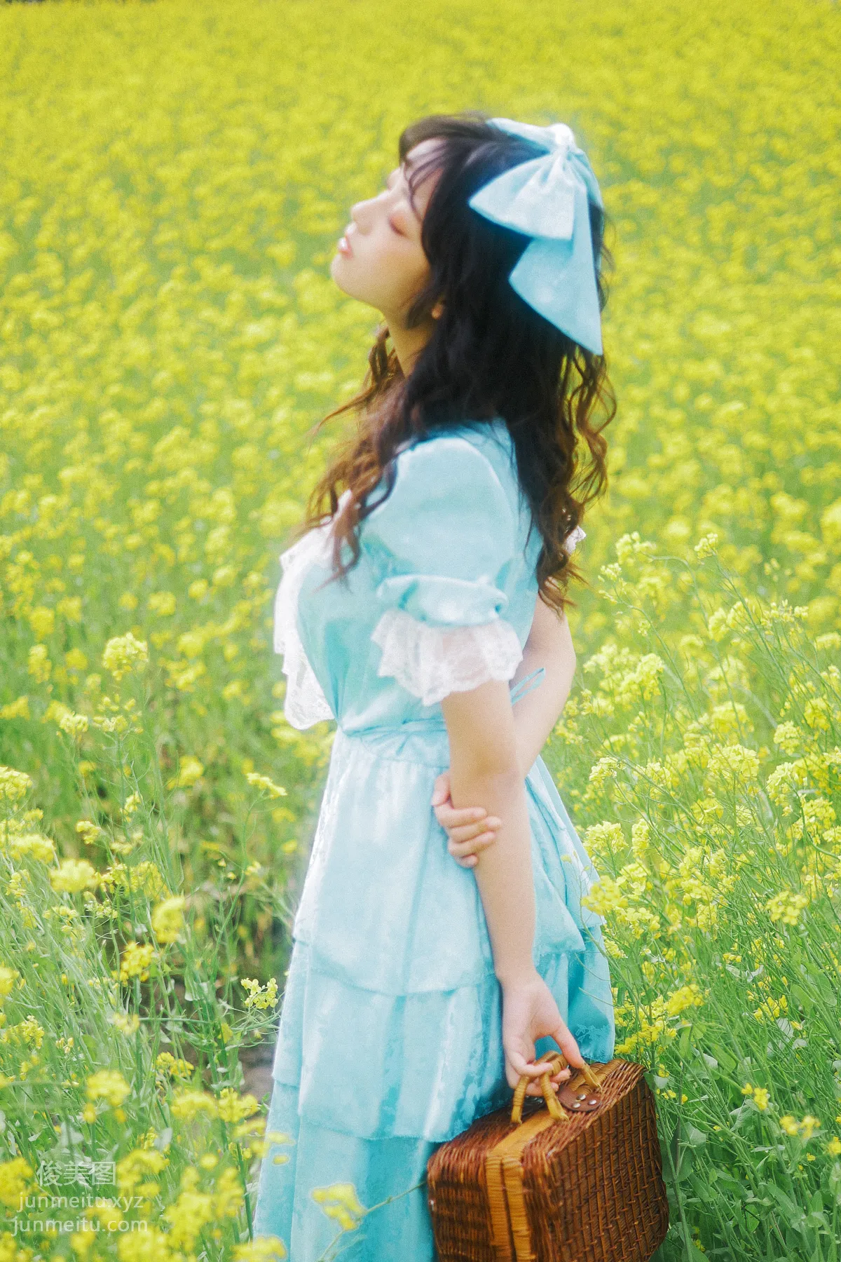 [YiTuYu] 2022.05.26 Yellow Flower Sea Qianqian photo 20