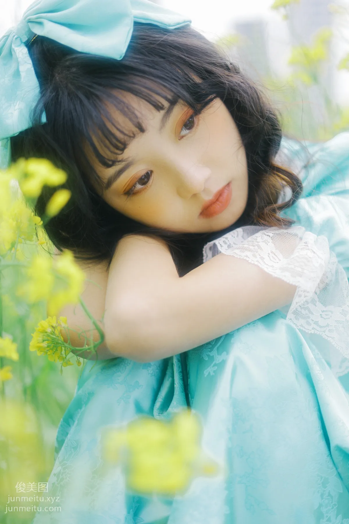 [YiTuYu] 2022.05.26 Yellow Flower Sea Qianqian photo 24