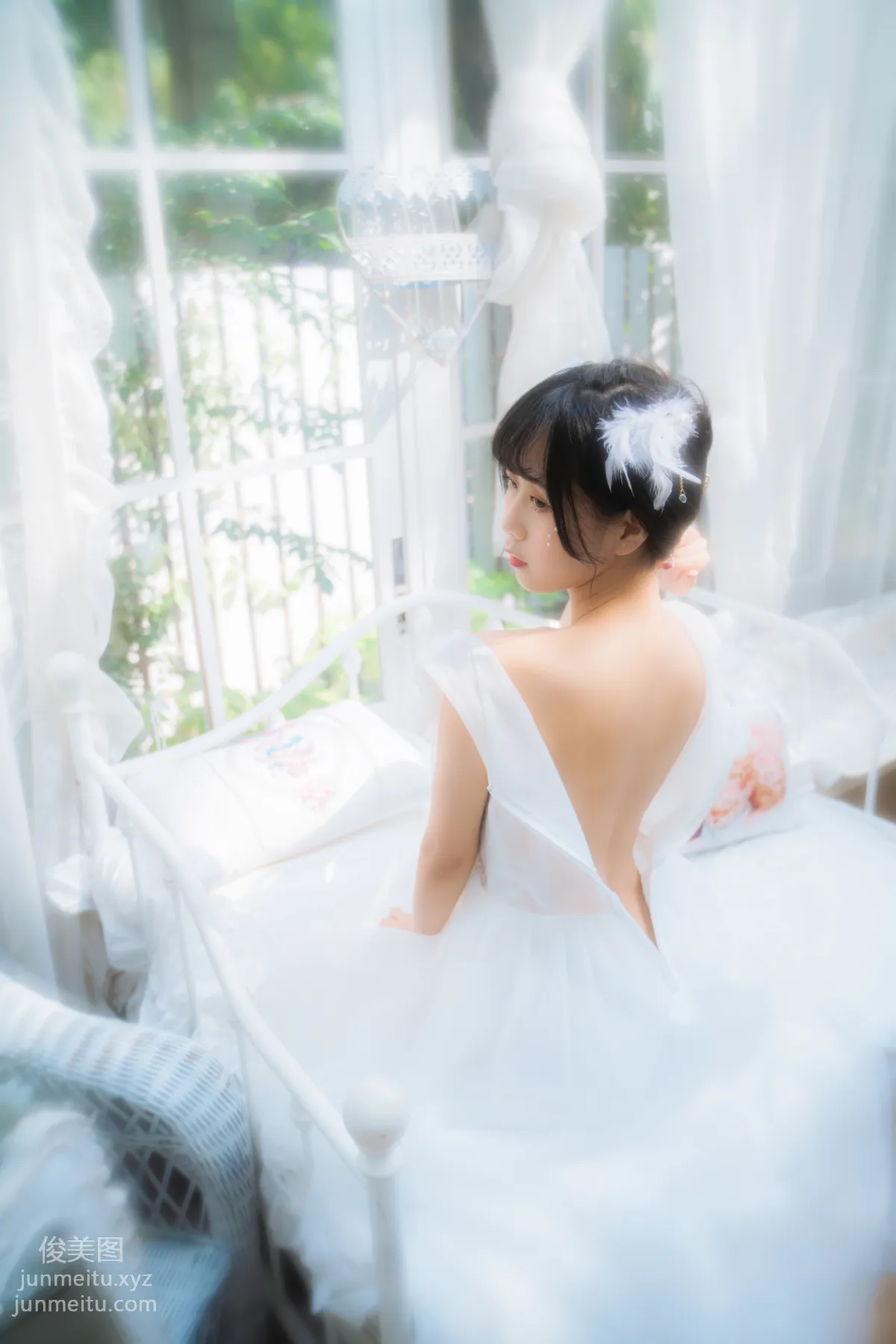 [YiTuYu] 2022.05.28 Pure White Bride Mengyaer o0 photo 6