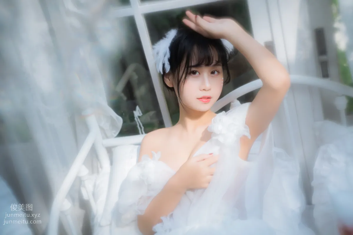 [YiTuYu] 2022.05.28 Pure White Bride Mengyaer o0 photo 8
