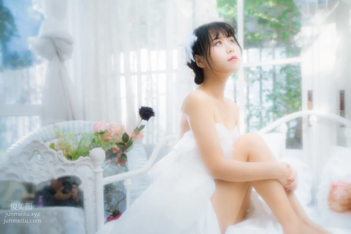 [YiTuYu] 2022.05.28 Pure White Bride Mengyaer o0 photo 10